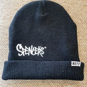 NWT Spencer’s NEFF Beanie Black